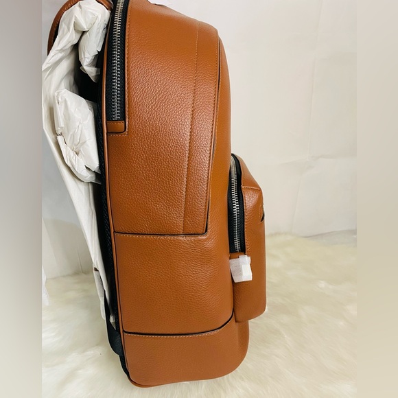 New with Tag Coach Leather Men’s West Backpack - Picture 7 of 13